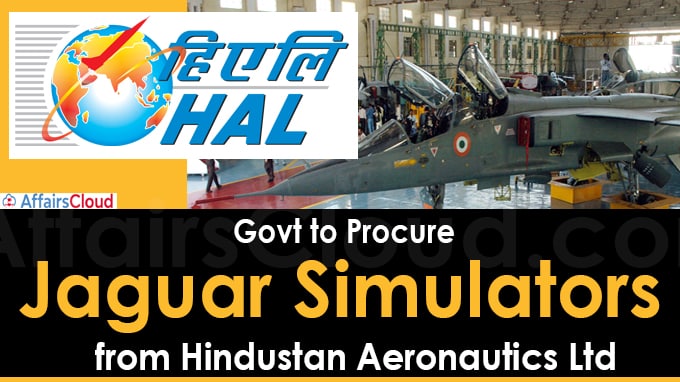 Govt to procure Jaguar simulators from Hindustan Aeronautics Ltd