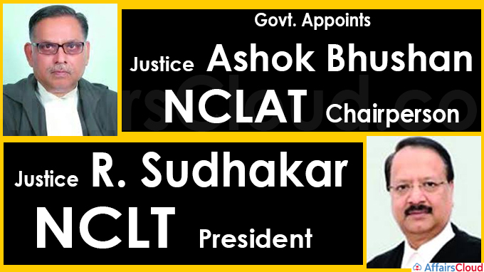 Govt. appoints Justice Ashok Bhushan as NCLAT chairperson