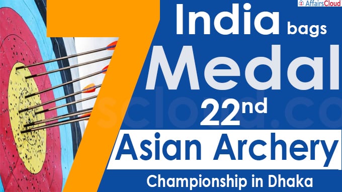 India bags seven medals at 22nd Asian Archery Championship