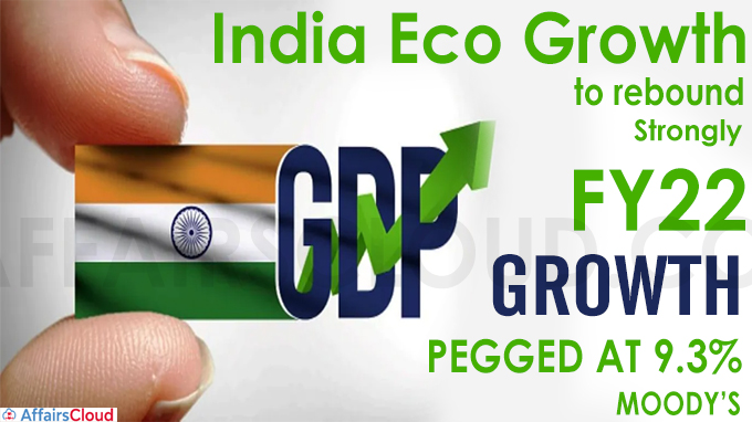 India eco growth to rebound strongly, FY22 GDP growth