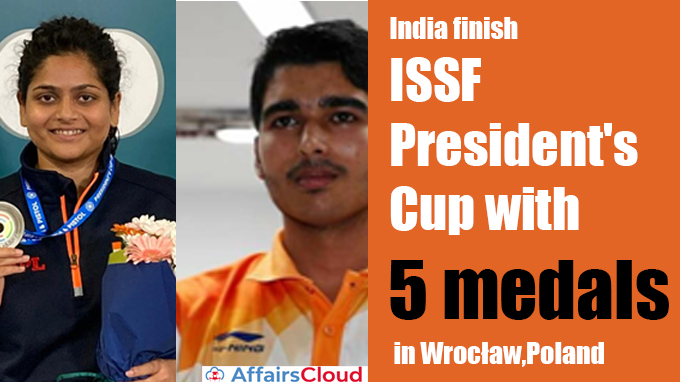 India-finish-ISSF-President's-Cup-with-5-medals-in-Wrocław,Poland