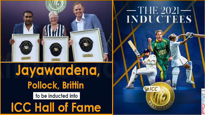 Jayawardena, Pollock, Brittin to be inducted into ICC Hall of Fame