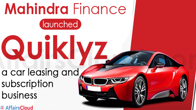 Mahindra Finance launches Quiklyz