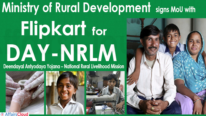 Ministry of Rural Development signs MoU with Flipkart
