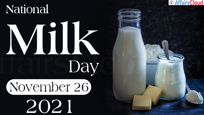 National Milk Day - November 26 2021