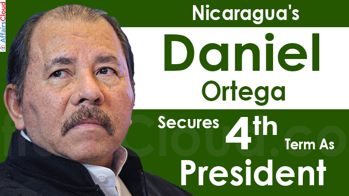 Nicaragua's Daniel Ortega Secures 4th Term As President