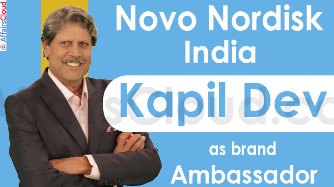 Novo Nordisk India announces Kapil Dev as brand ambassador