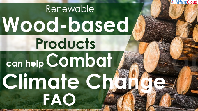 Renewable wood-based products can help combat climate change