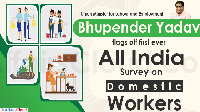 Shri Bhupender Yadav flags off first ever All India Survey on Domestic Workers