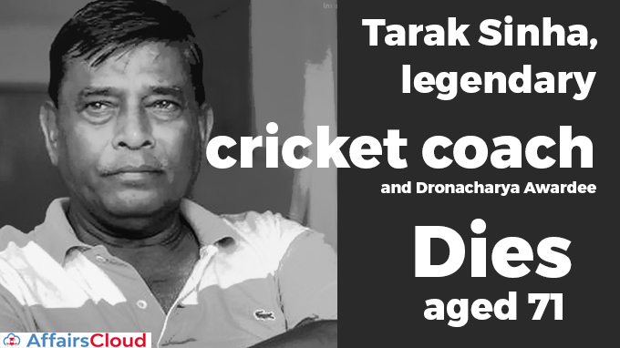 Tarak-Sinha,-legendary-cricket-coach-and-Dronacharya-Awardee,-dies-aged-71