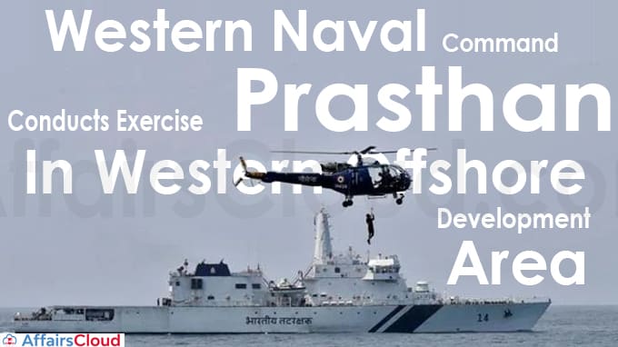 Western Naval Command Conducts Exercise Prasthan