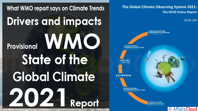 What WMO report says on climate trends