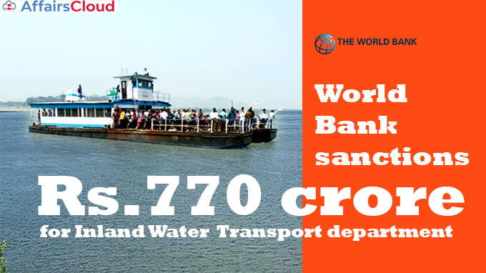 World-Bank-sanctions-Rs-770-crore-for-Inland-Water-Transport-department