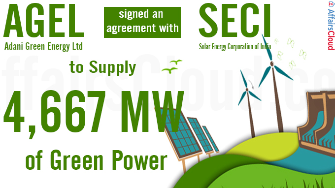 Adani Green signs 4667 Mw solar pact with SECI