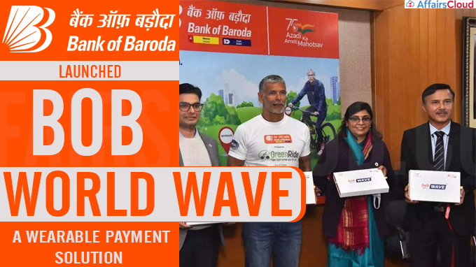 Bank of Baroda launches bob World Wave,