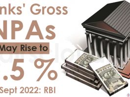 Banks' gross NPAs may rise to 9-5 per cent in Sept 2022