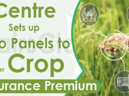Centre sets up two panels to lower crop insurance premium