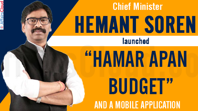 Chief Minister Hemant Soren today launched “Hamar Apan Budget”