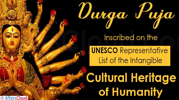 Durga Puja in Kolkata has just been inscribed on the IntangibleHeritage list