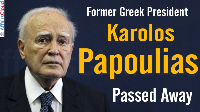 Former Greek President Karolos Papoulias dies at 92