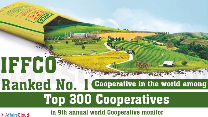 IFFCO ranks first among top 300 cooperatives globally