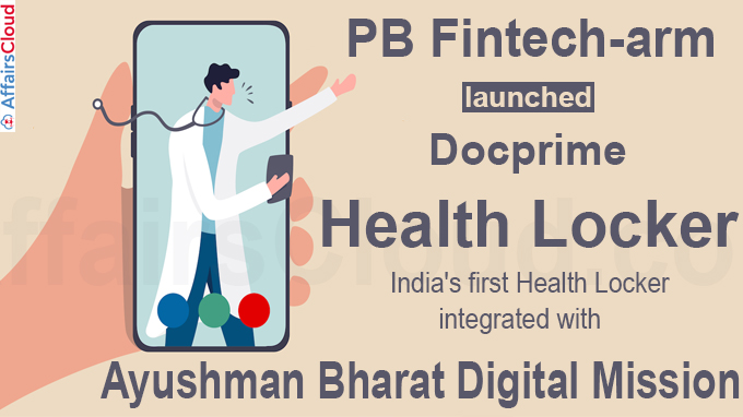 In a first, PB Fintech-arm launches ABDM- integrated health locker
