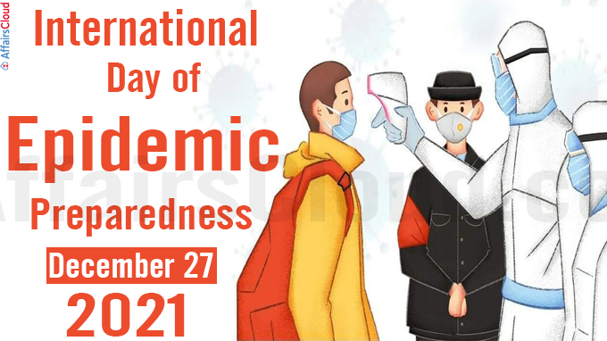 International Day of Epidemic Preparedness 2021