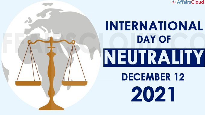 International Day of Neutrality 2021