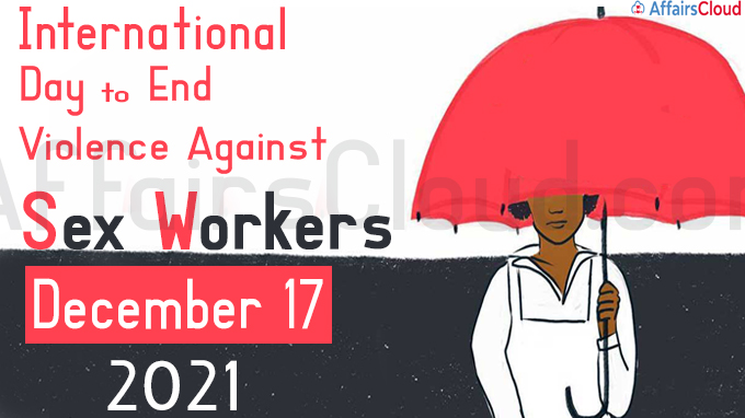International Day to End Violence Against Sex Workers 2021