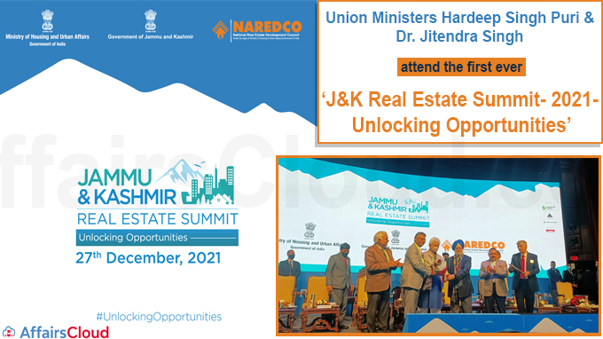 J&K Real Estate Summit- 2021-Unlocking Opportunities