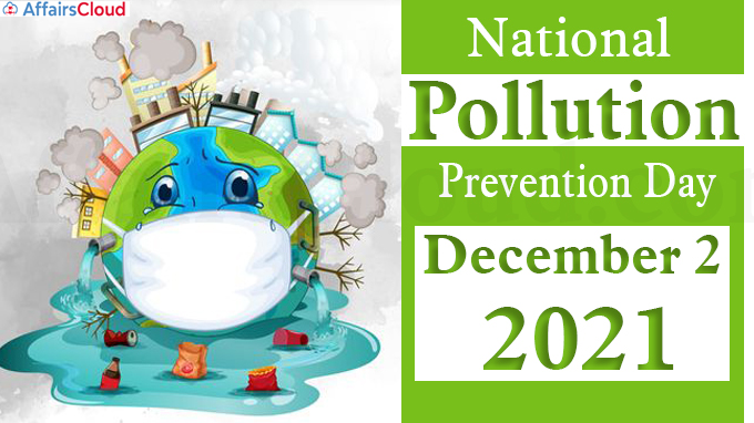 National Pollution Prevention Day 2021