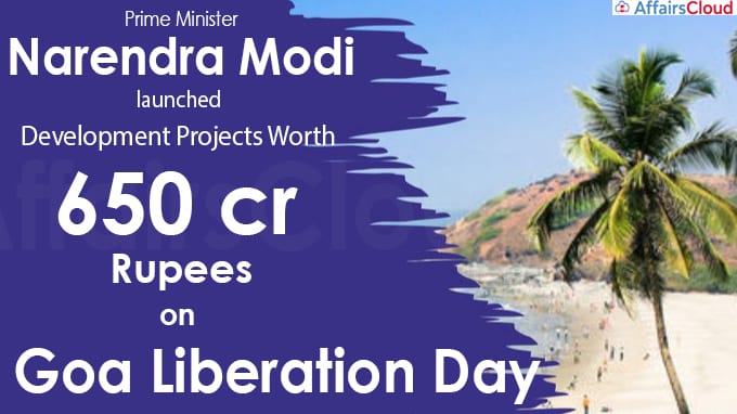 PM Narendra Modi launches development projects worth 650 crore rupees