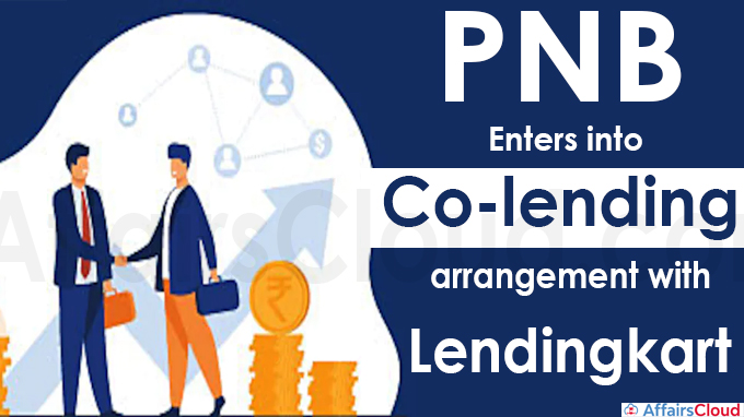 PNB enters into co-lending arrangement with Lendingkart