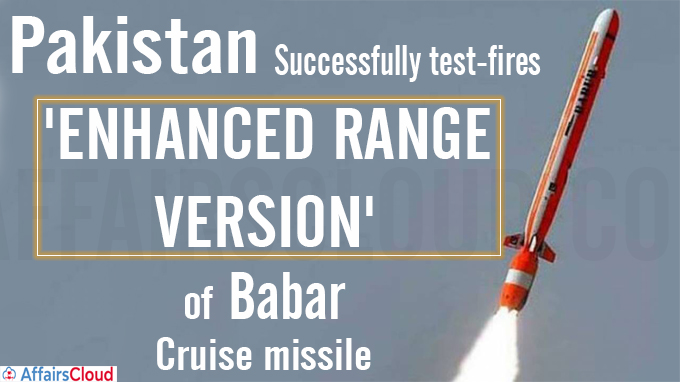 Pak successfully test-fires 'enhanced range version'