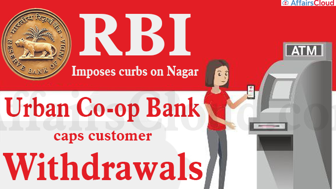 RBI imposes curbs on Nagar Urban Co-op Bank