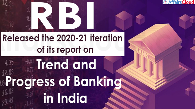RBI releases report on banking in India