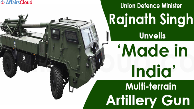 Rajnath Singh unveils ‘Made in India’ Multi-terrain Artillery Gun
