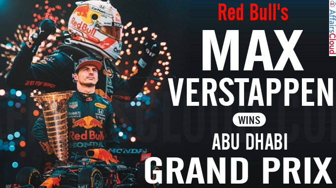 Red Bull's Max Verstappen wins Abu Dhabi Grand Prix