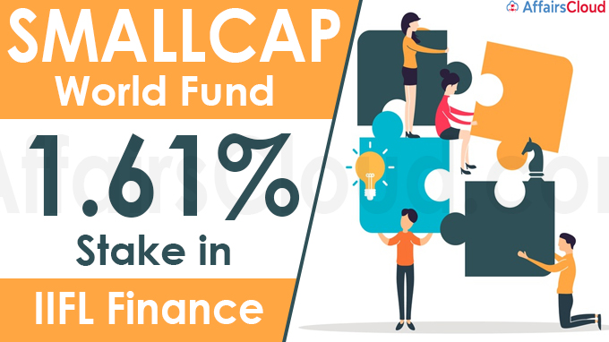 SMALLCAP World Fund ups stake in IIFL Finance