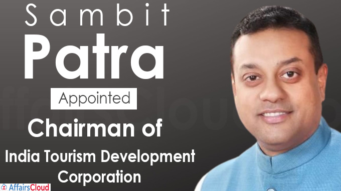 Sambit Patra appointed chairman of India Tourism Development