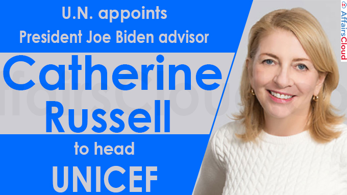 oe Biden advisor Catherine Russell to head UNICEF