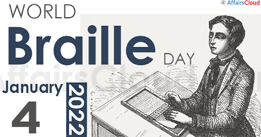 World Braille Day - January 4 2022