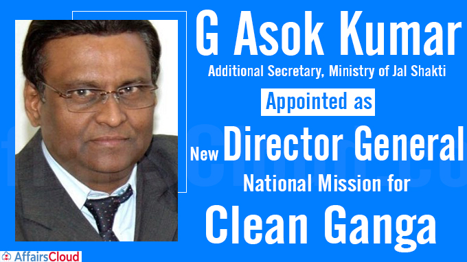 G Asok Kumar takes over as the new Director General