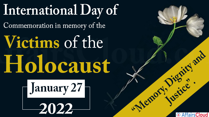 International Day of Commemoration in memory of the victims of the Holocaust 2022