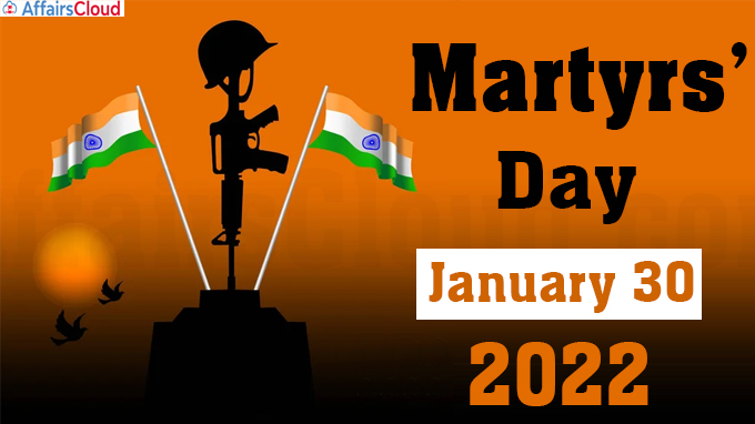 Martyrs Day January 30 2022 