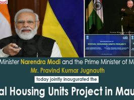 Modi, Jugnauth virtually launched India-assisted projects in Mauritius