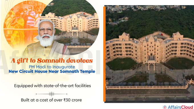 PM Modi inaugurates new Circuit House near Somnath Temple