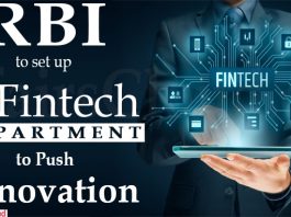 RBI to set up new fintech department to push innovation