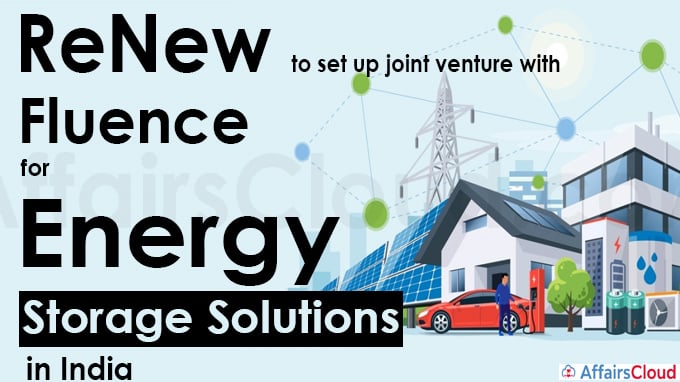 ReNew to set up JV with Fluence for energy storage