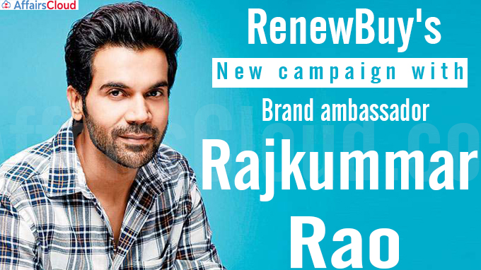 RenewBuy onboards Rajkummar Rao as brand ambassador